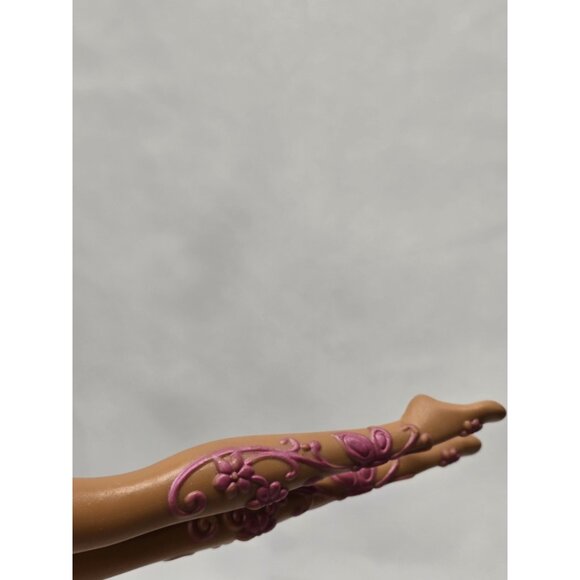 2005 Barbie Fairytopia Mermaidia Elina African American doll- NO WINGS- HTF - Picture 16 of 16